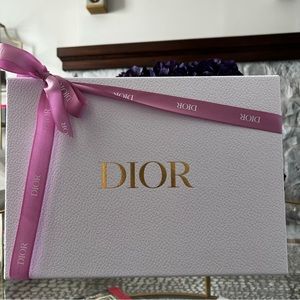 Dior Box with Pink Dior Bow